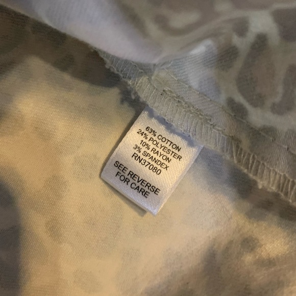 Eat 1948 Denim Size Medium Leopard Print Sleeveless Jean Jacket , 4 pockets - Picture 4 of 7